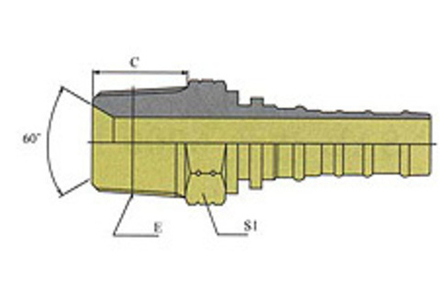 Фитинг DN 50 NPTF 2 Interlock