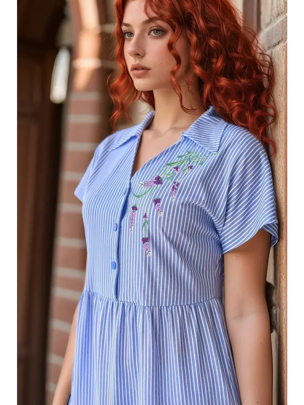 Платье женское "Шалфей"