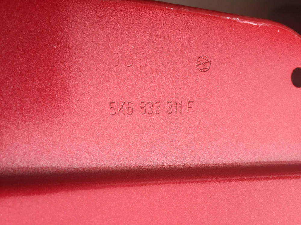 дверь задняя левая Volkswagen Golf 6  Б/У Оригинал 5k6833311F