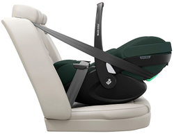 Детская коляска Maxi-Cosi Fame 3 в 1 с автокреслом Pebble 360 Pro Twillic Green/зеленый