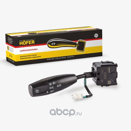 Переключатель подрул. Chevrolet Lanos ZAZ Chance Sens лев. /поворот. и света фар/ без ПТФ (HOFER)