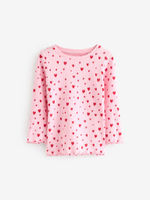 Пижама для девочки Next B12-259, 3 шт., Розовый, Красный