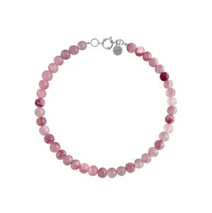 Колье Rose из бусин камня