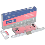 Защелка врезная, Apecs, 5300-P-WC-CR, 18135, язычок металлический, с фиксатором, без ручек, хром