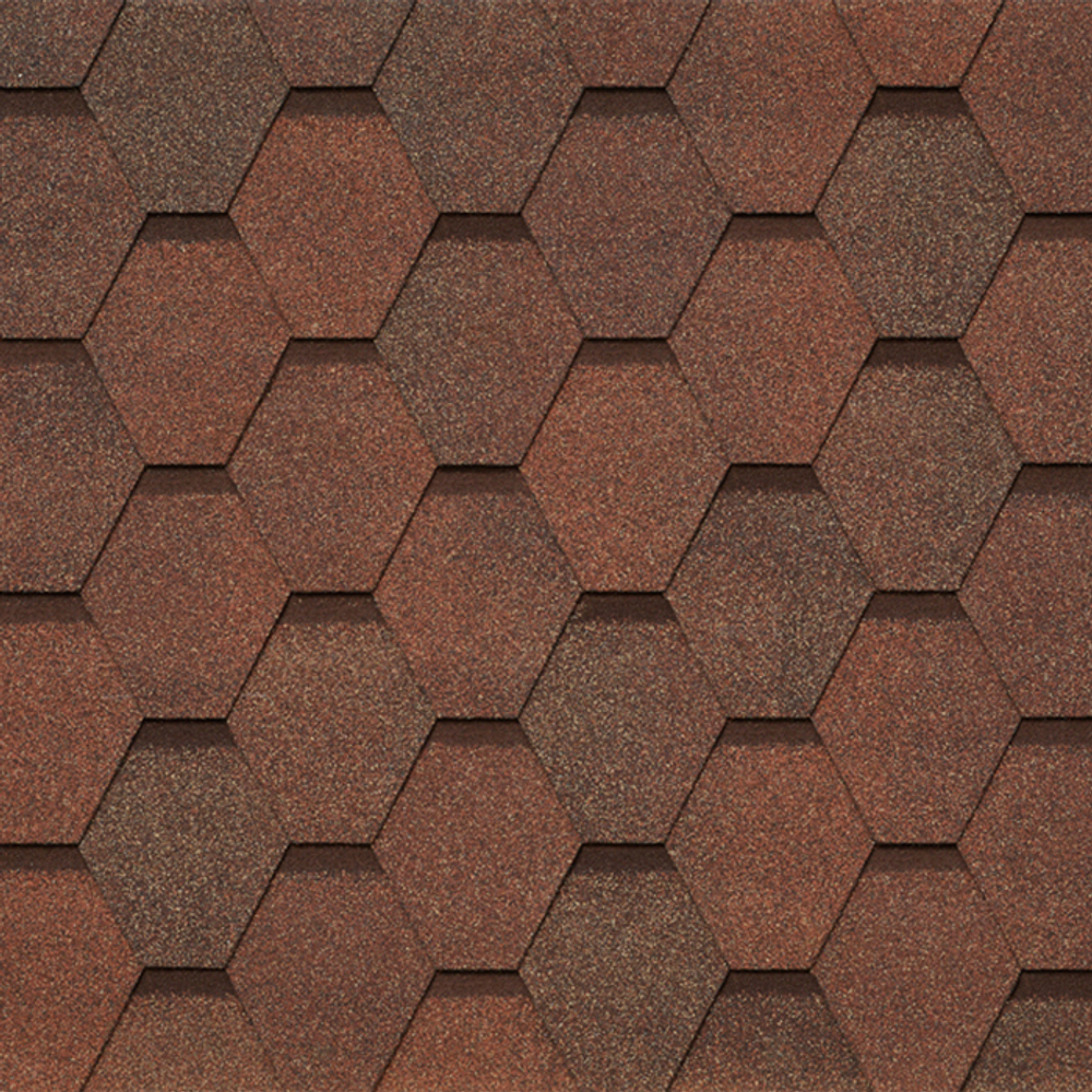 Черепица битумная гибкая Tegola BUSINESS UNICA VENETO Nocciola 418