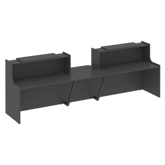 Onix Ресепшн O.R-K-19 Антрацит 3590*766*1187