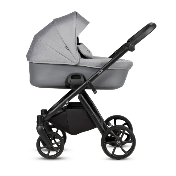 Коляска 3 в 1 Tutis Leo 3+ Stone Grey