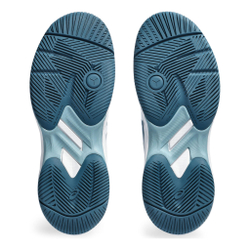 Детские теннисные кроссовки ASICS Gel-Game 9 GS All Court Shoe Kids - White, Petrol