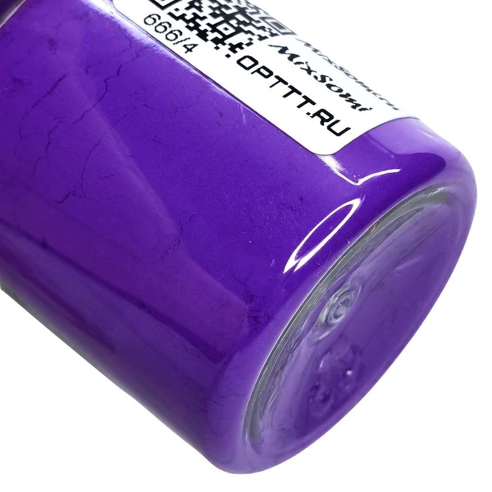 НЕОНОВЫЙ ФЛУОРЕСЦЕНТНЫЙ ПИГМЕНТ 666/4 PLASTIC - ФИОЛЕТОВЫЙ - розница / опт