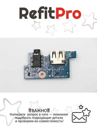 Плата USB, Audio (sub board) для ноутбка Lenovo B50-80/B40-80/305-15IBD (90007250), оригинал