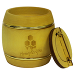 Деревянный бочонок с донниковым мёдом HoneyForYou, 0,5 кг
