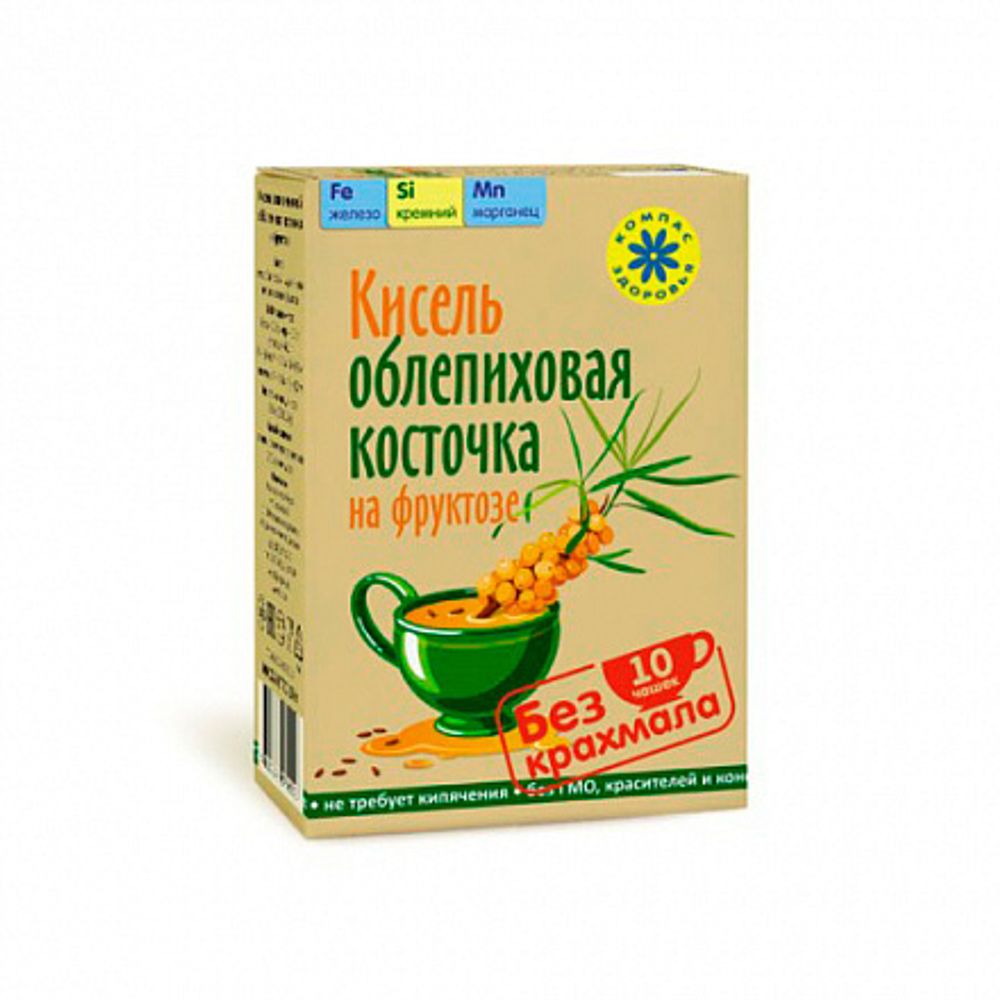 Кисель &quot;Облепиховая косточка&quot; на фруктозе, 150гр