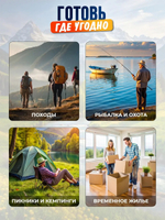 Горелка газовая туристическая круглая