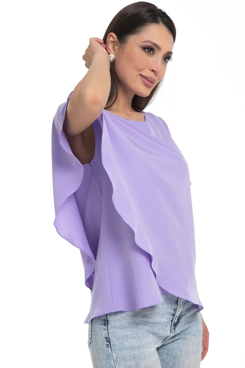 Блуза Яркое лето (сирень) Diolche