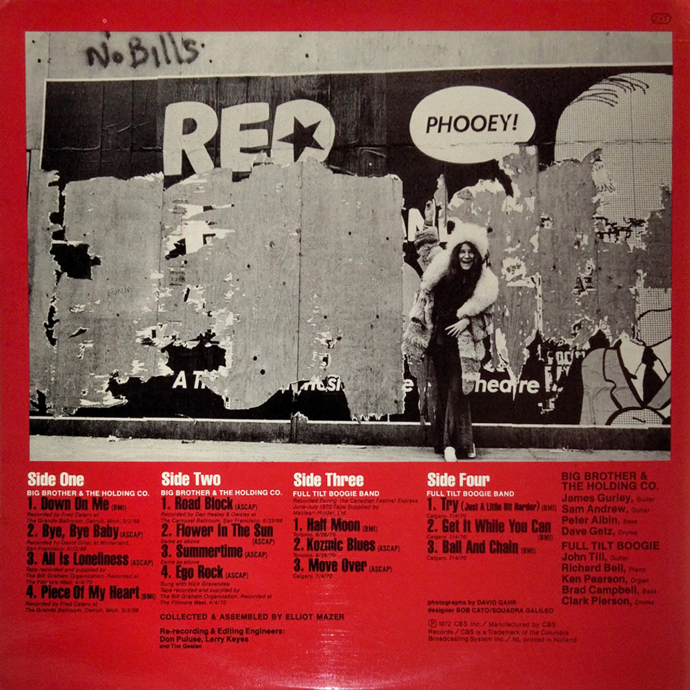 Janis Joplin / Joplin In Concert (2LP)