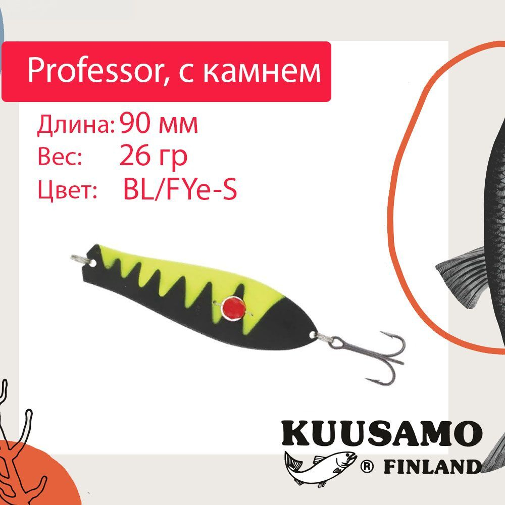 Блесна для рыбалки Kuusamo Professor