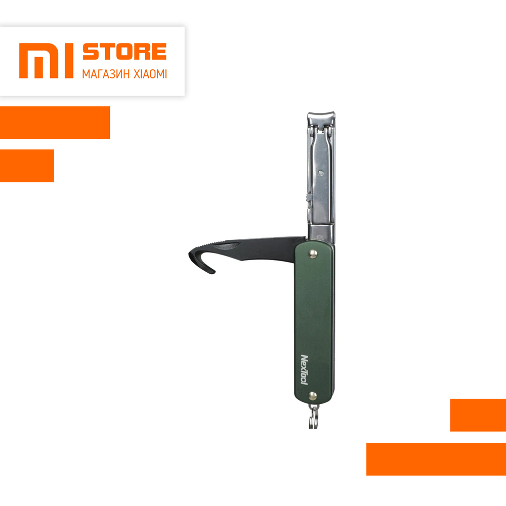 Мультитул Xiaomi NextTool Outdoor Nail Clippers (NE20010) green