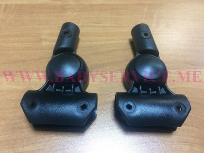 Шарнир капюшона круг 16мм - овал левый