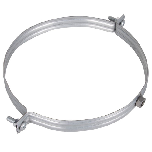 Хомут для воздуховода SHUFT без резинового профиля 180мм (гайка)
