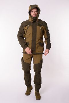 Костюм "ГОРНЫЙ -5" кур+бр (Брезент, Хаки)