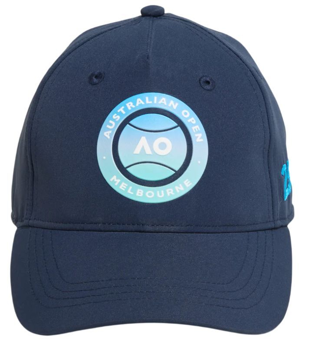 Теннисная кепка Australian Open AO Round Ombre Logo Dated - небесный