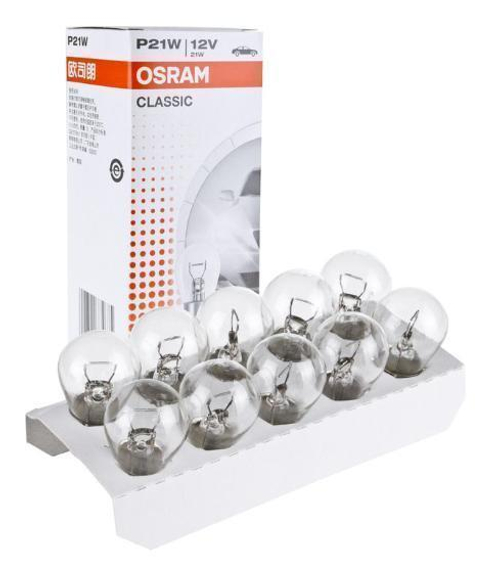 Лампа 12 В 21 Вт 1-контактная металлический цоколь Classic Osram