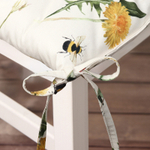 Сидушка на стул "Одуванчики" 42х42х7см, 100% хл, саржа 178 г/м2