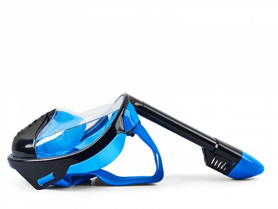 Маска полнолицевая Sargan Планета океан 2.0 черный/голубой