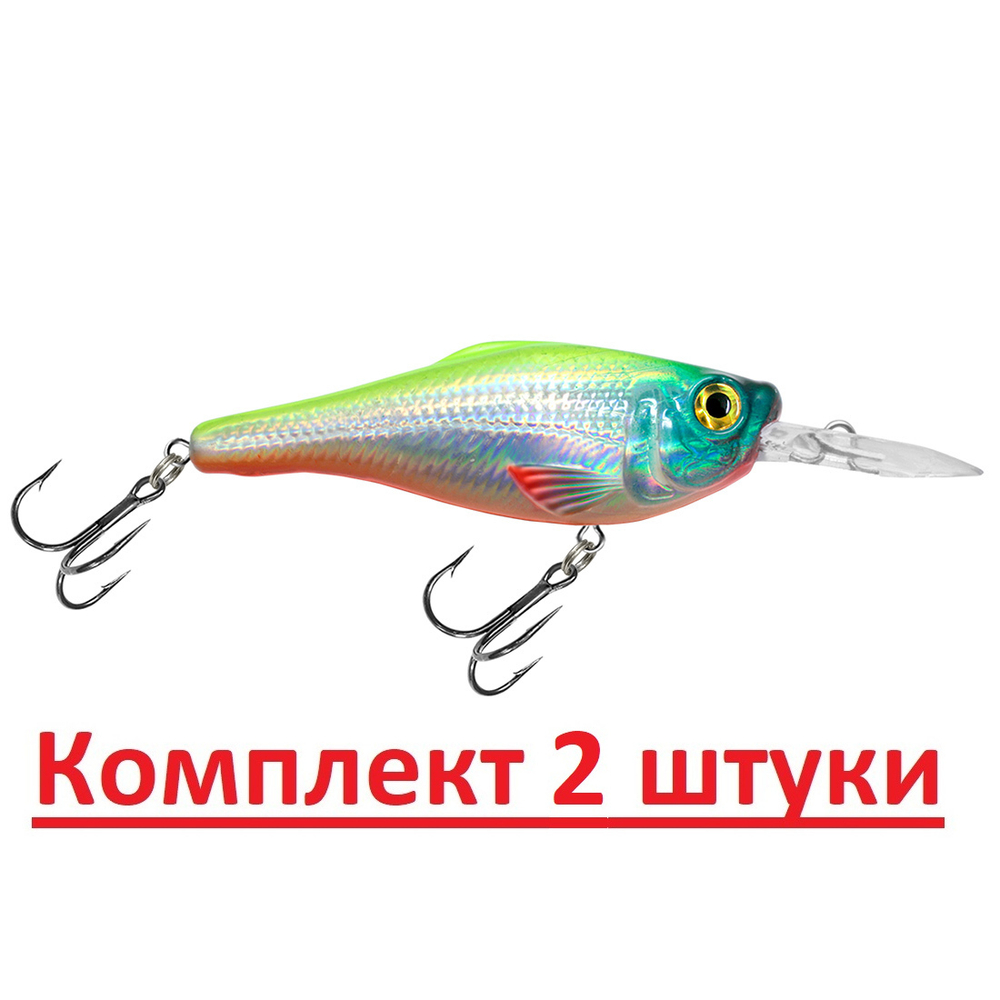 Воблер для рыбалки SHAMAN DR 76mm,