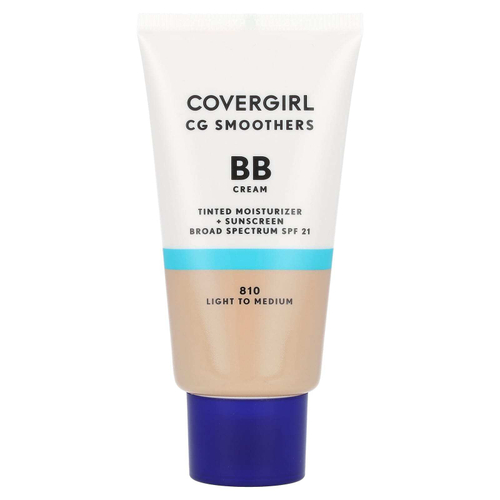 Covergirl, CG Smoothers, BB-крем, SPF 21, оттенок 810 от светлого до среднего, 40 мл (1,35 жидк. унции)
