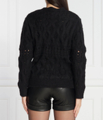 Свитер Silvian Heach - черный(CVA23133MA)