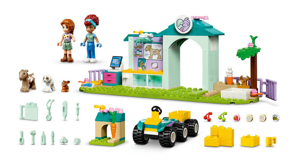 Конструктор LEGO Friends 42632 Ветеринарная клиника для животных с фермы