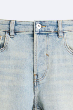 ZARA ДЖИНСЫ SKINNY FIT, ГОЛУБОЙ