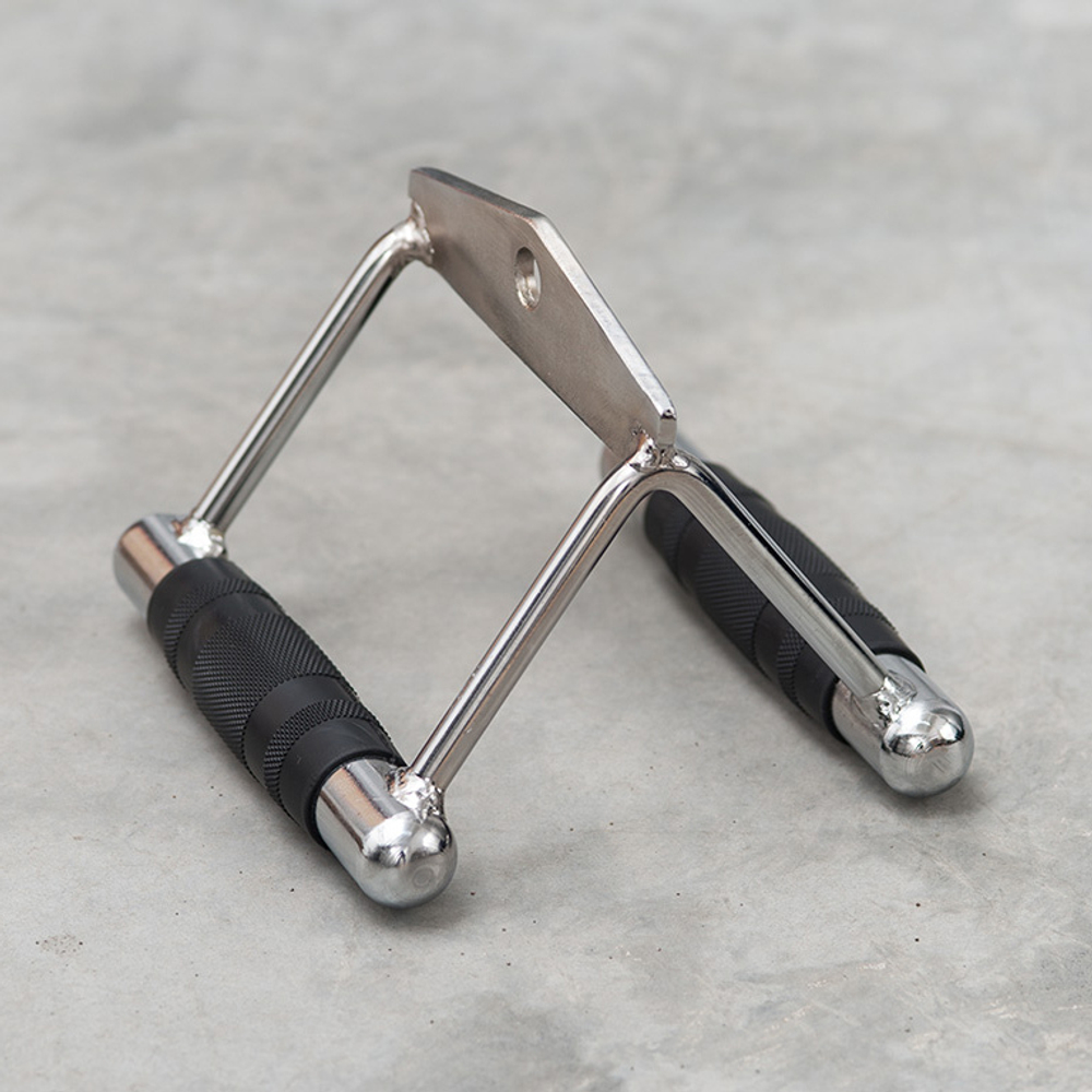 Рукоятка для тяги к животу (узкий параллельных хват)