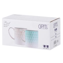 Набор кружек Gipfel Pearl 52274 350 мл 2 предмета