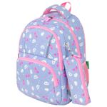 Рюкзак BRAUBERG KIDS SET, с пеналом в комплекте, 2 отделения, "Rainbow clouds", 37x28x16 см, 272100