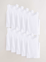 Майка для девочки Next 194-162, 10 шт., Белый