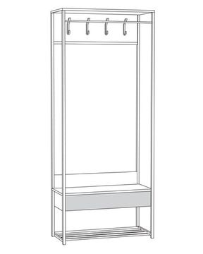 Прихожая ТРУВОР 15.120
