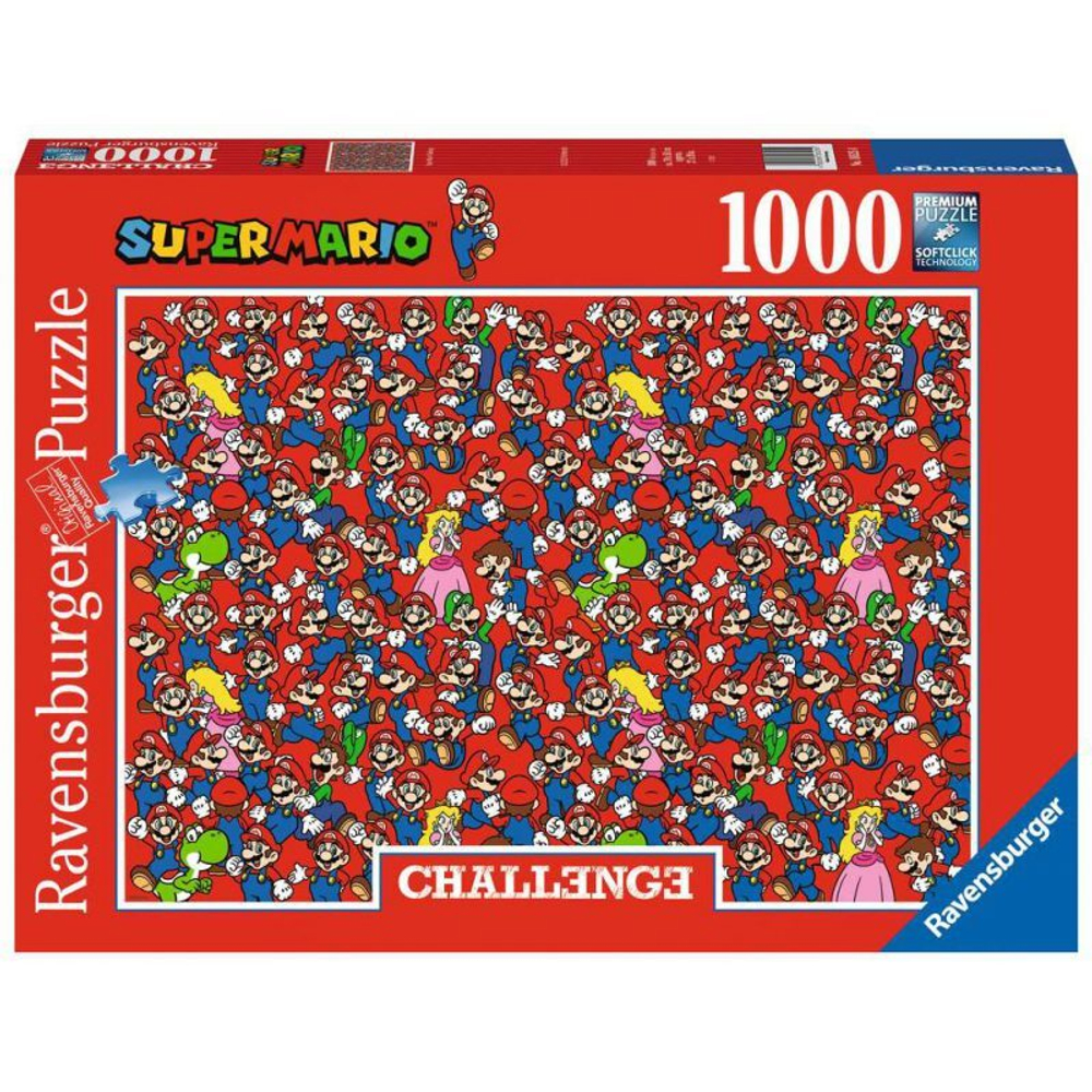 Ravensburger - Puzzle Challenge Super Mario Bros 1000 шт. 165254