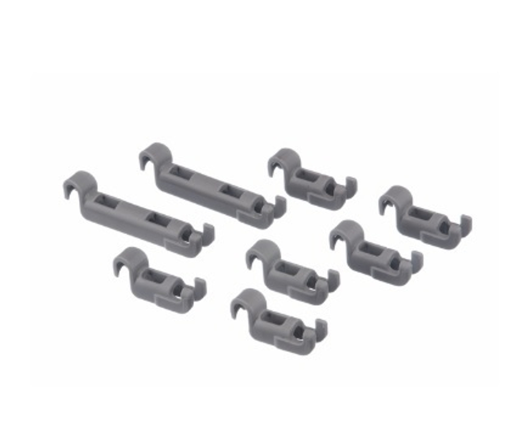 Набор креплений складных элементов нижней корзины ПММ BOSCH 611472