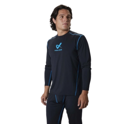 Термобелье футболка длинный рукав Bauer S22 BASIC BL LS TOP SR