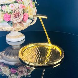 Lenardi 151-030 Круглый поднос 22см в под.уп.(х12)Нержавеющая сталь