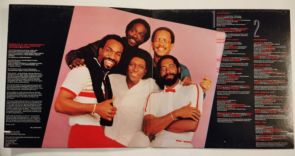 Винтажная виниловая пластинка LP Commodores 13 (USA 1983)
