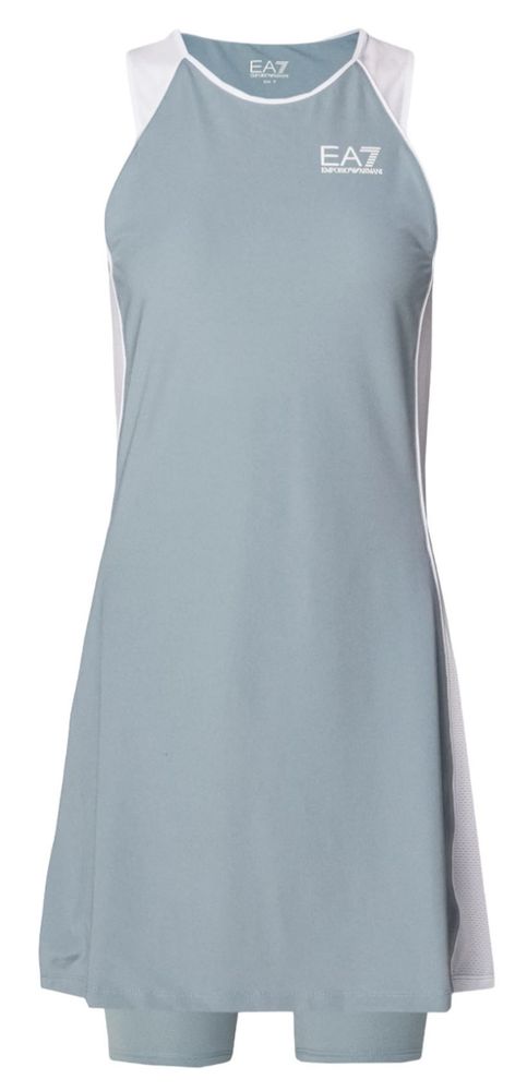 Теннисное платье EA7 Woman Jersey Dress - citadel