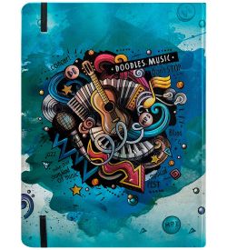 BM-01/1 Блокнот бол. «Звуки музыки» (3D твердая обложка)