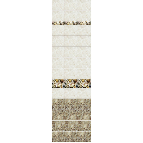 Панель ПВХ Novita 3D Варадеро фон 2700х250мм