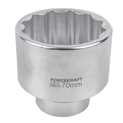 Головка 70мм 1''12гр. FORCEKRAFT FK-58970