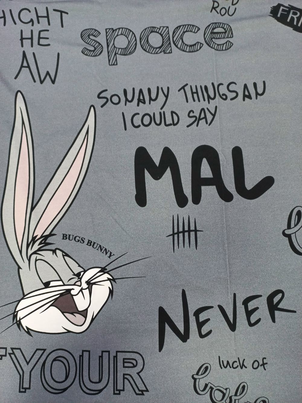 Футер 2х нитка петля Багз Банни