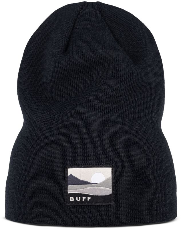 Шапка вязанная Buff Knitted Lilon Long Black Фото 2