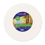 Холст на картоне (МДФ), круглый 40 см, 280 г/м2, грунтованный, 100% хлопок BRAUBERG ART CLASSIC, 192192